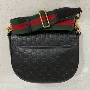 **AUTHENTIC** GG Embossed Crossbody Bag